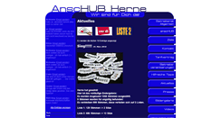 Desktop Screenshot of anschub-herne.de