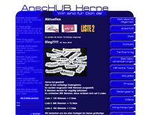 Tablet Screenshot of anschub-herne.de